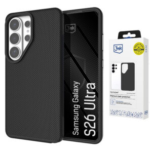 3mk Fortis MagCase skirtas Samsung Galaxy S26 Ultra - juodas