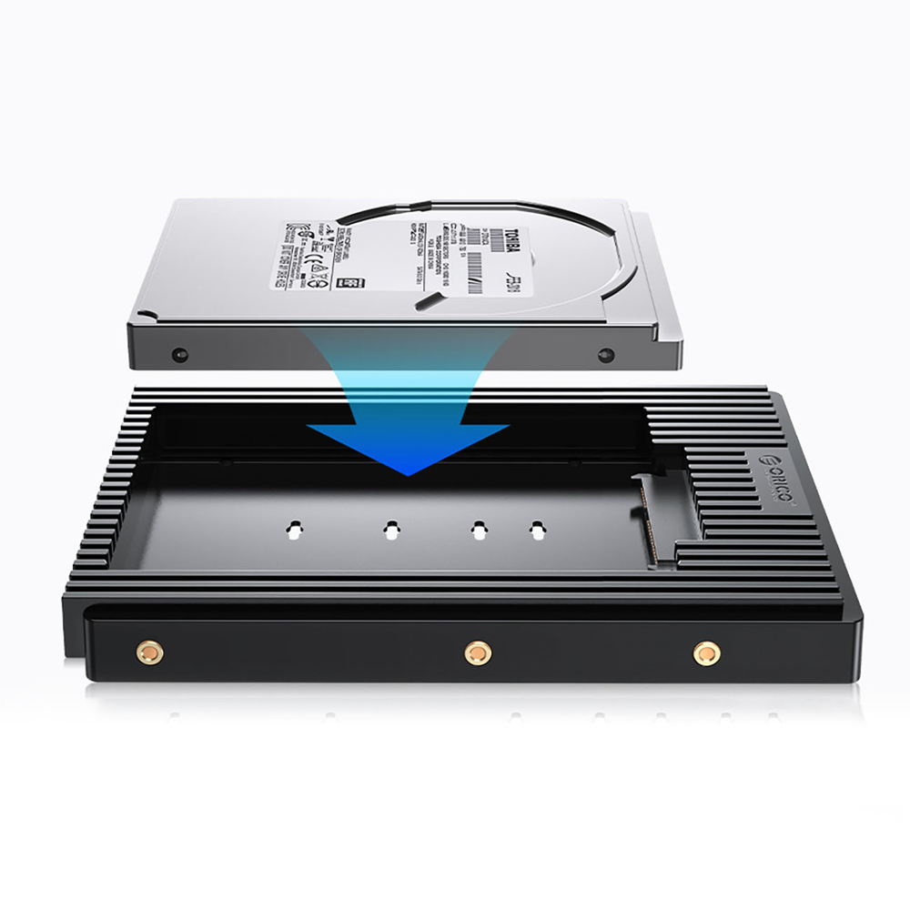 Orico D2SS-6G disko adapteris 2.5" į 3.5" keitiklis - Juodas