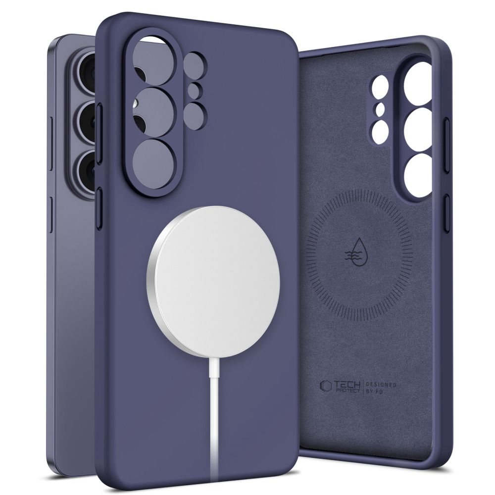 Dėklas Tech-Protect Silicone MagSafe Galaxy S26 Ultra, violetinis
