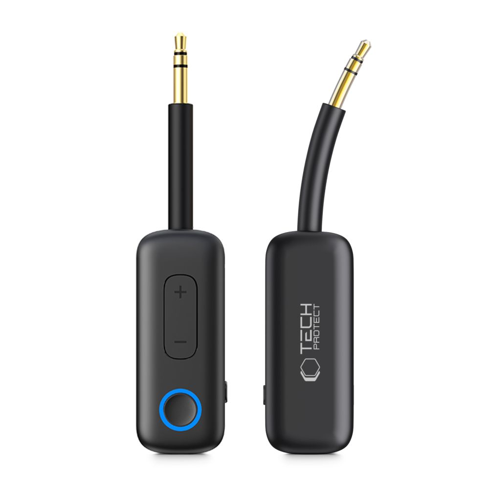 Garso adapteris Tech-Protect Ultraboost AU02, Bluetooth 5.4, juodas
