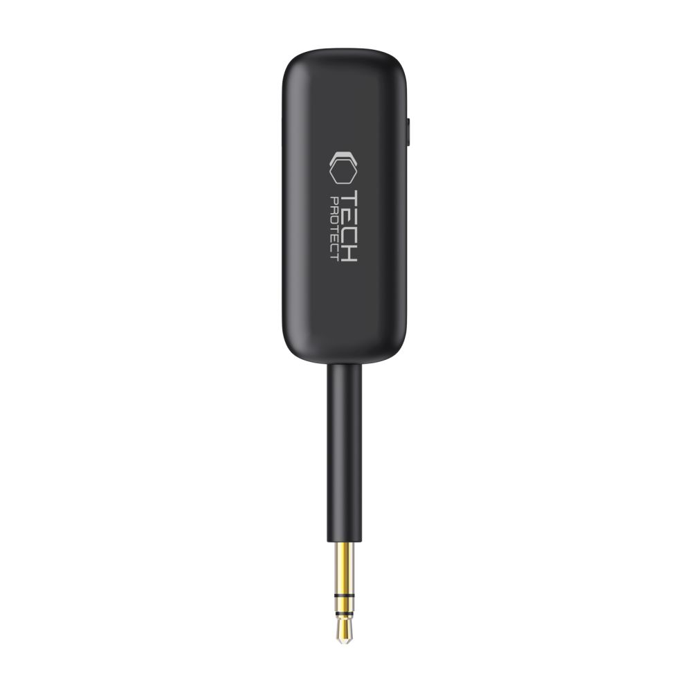 Garso adapteris Tech-Protect Ultraboost AU02, Bluetooth 5.4, juodas