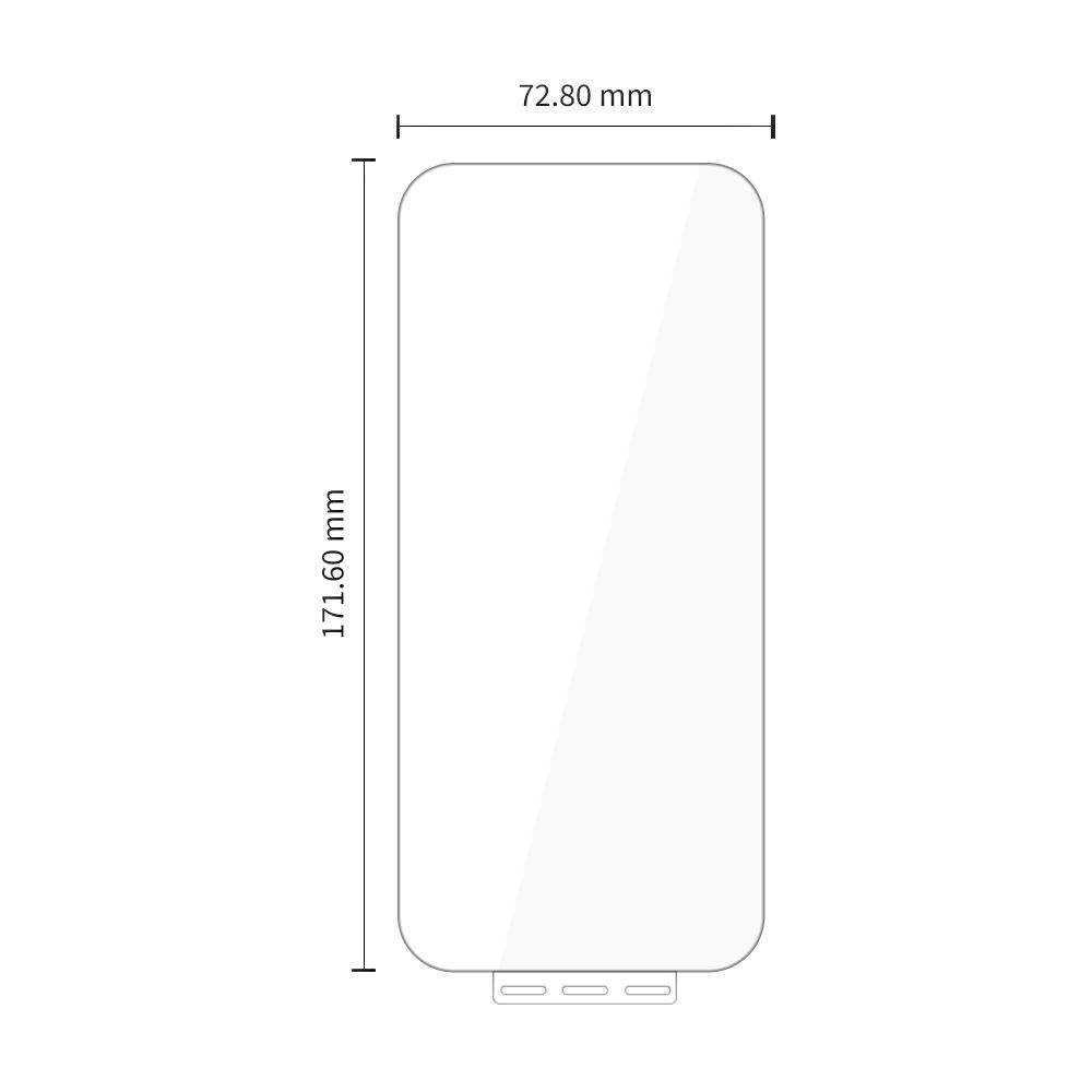 Apsauginė plėvelė Tech-Protect Hydro Flex+ Motorola Edge 70 Fusion / 70 Fusion+ 5G / 70 Pro, 2 vnt., skaidri