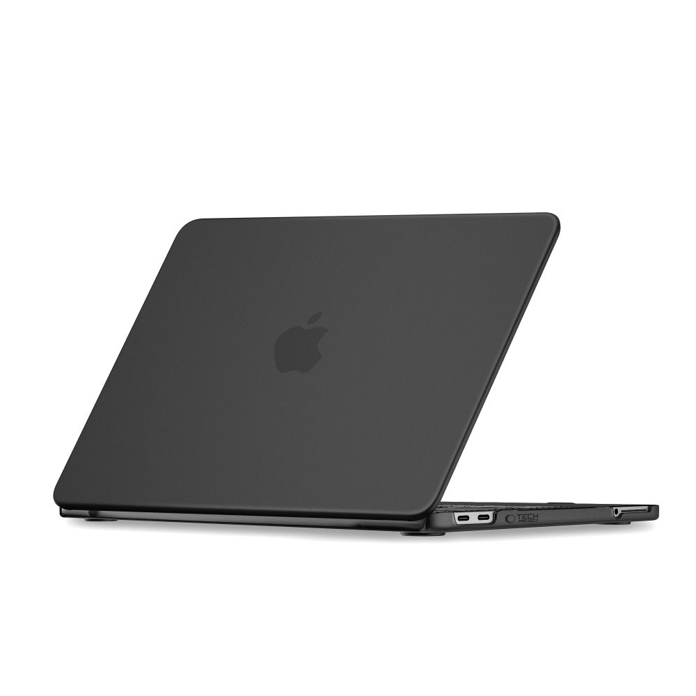 Dėklas Tech-Protect Softshell MacBook Neo 13 2026, matinis juodas