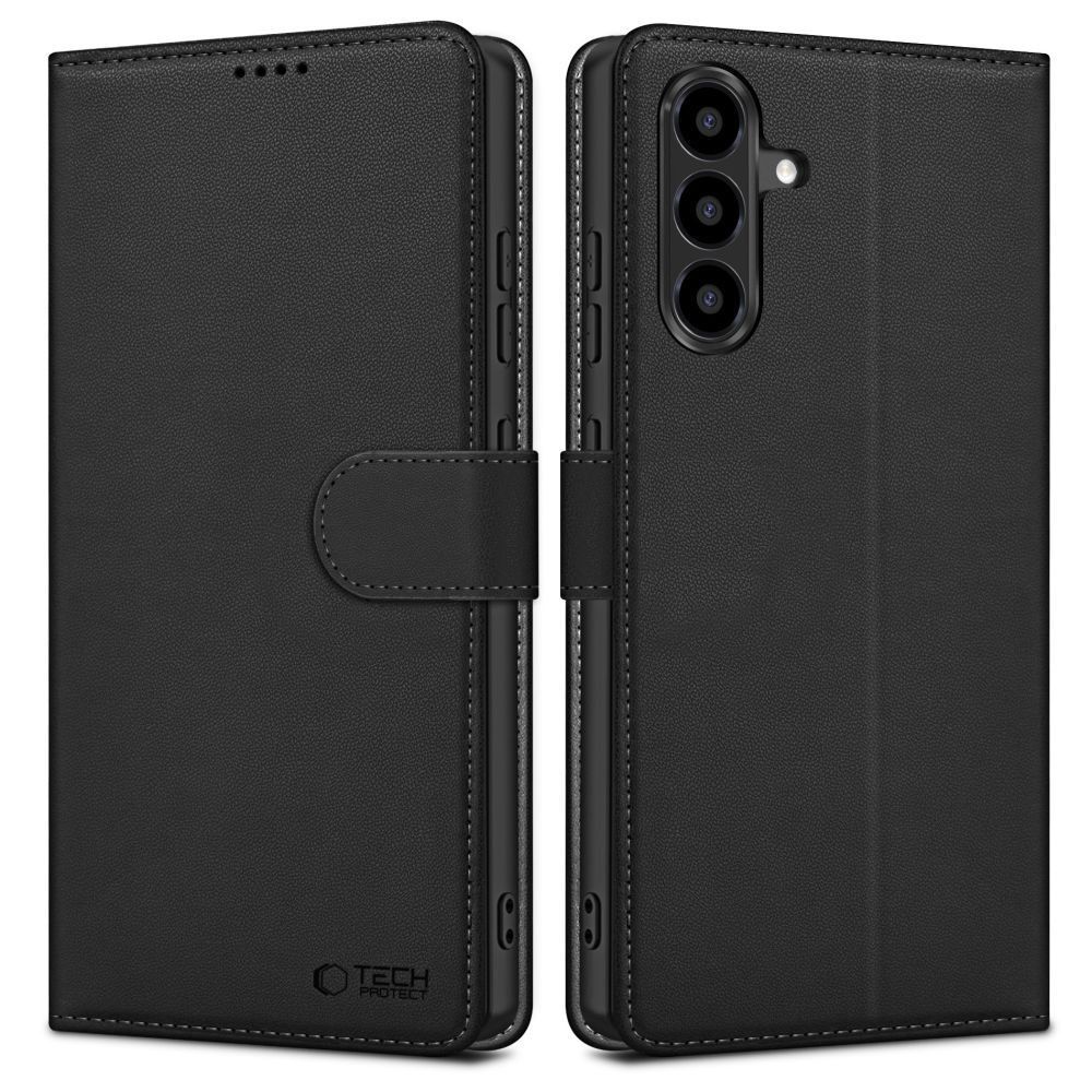Dėklas Tech-Protect Wallet Samsung Galaxy A27 5G, juodas