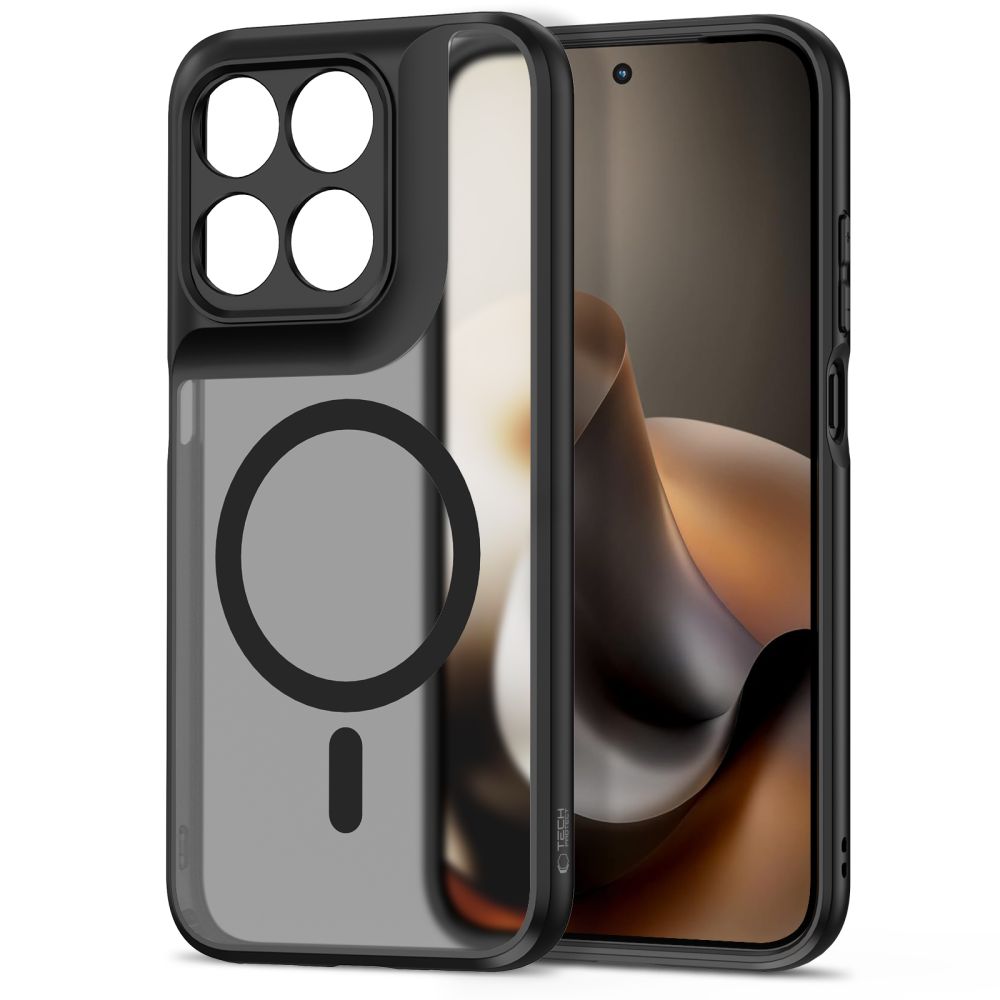 Tech-Protect Magmat MagSafe dėklas Motorola Moto G67 / G77 - matinė juoda