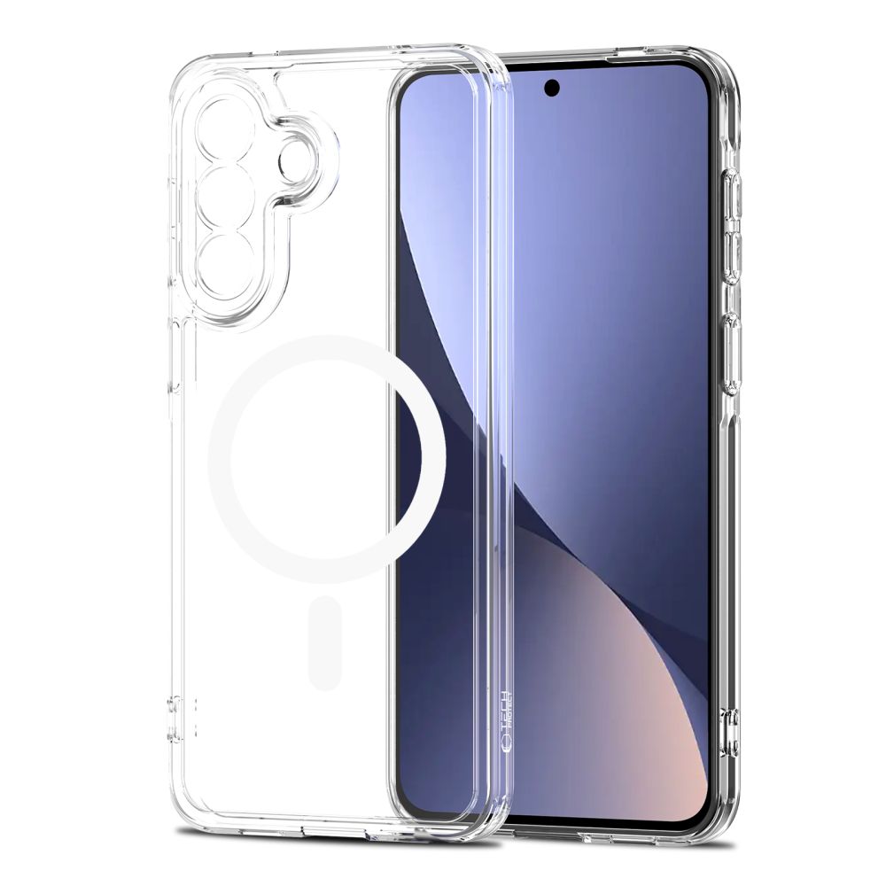 Dėklas Tech-Protect FlexAir Hybrid MagSafe Samsung Galaxy A27 5G, skaidrus