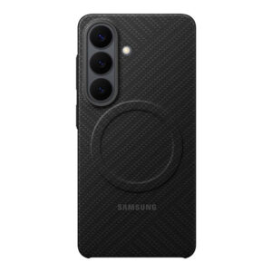 Samsung Carbon Magnet Case dėklas Samsung Galaxy S26, suderinamas su MagSafe - juodas