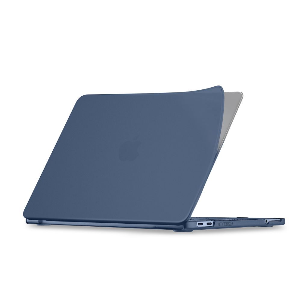 Dėklas Tech-Protect Softshell MacBook Neo 13 2026, matinis mėlynas