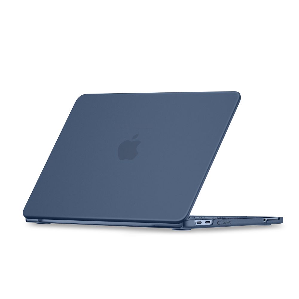 Dėklas Tech-Protect Softshell MacBook Neo 13 2026, matinis mėlynas