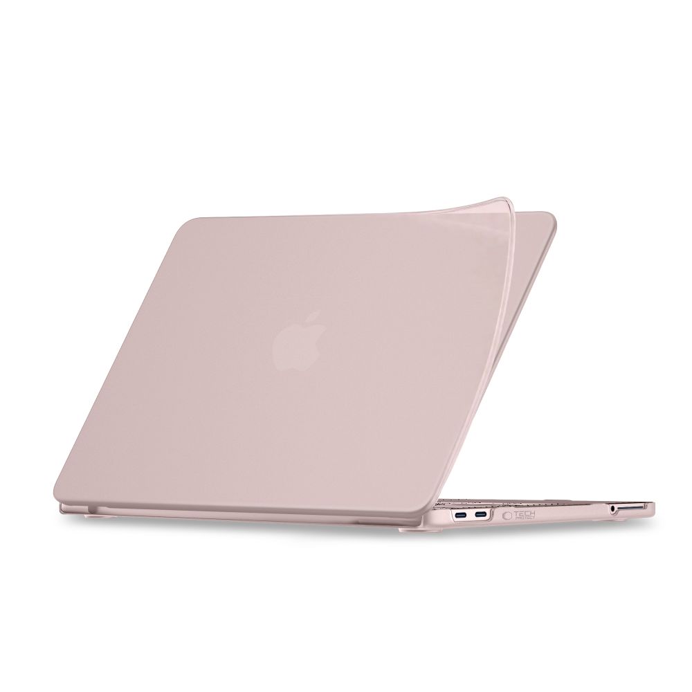 Dėklas Tech-Protect Softshell MacBook Neo 13 2026, matinis rožinis