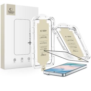Apsauginis stiklas Tech-Protect Quick Set AR+ Galaxy S26, juodas