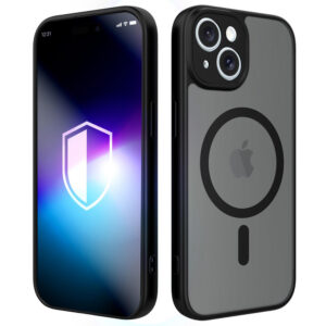 3mk Misty MagCase skirtas iPhone 14 - juodas