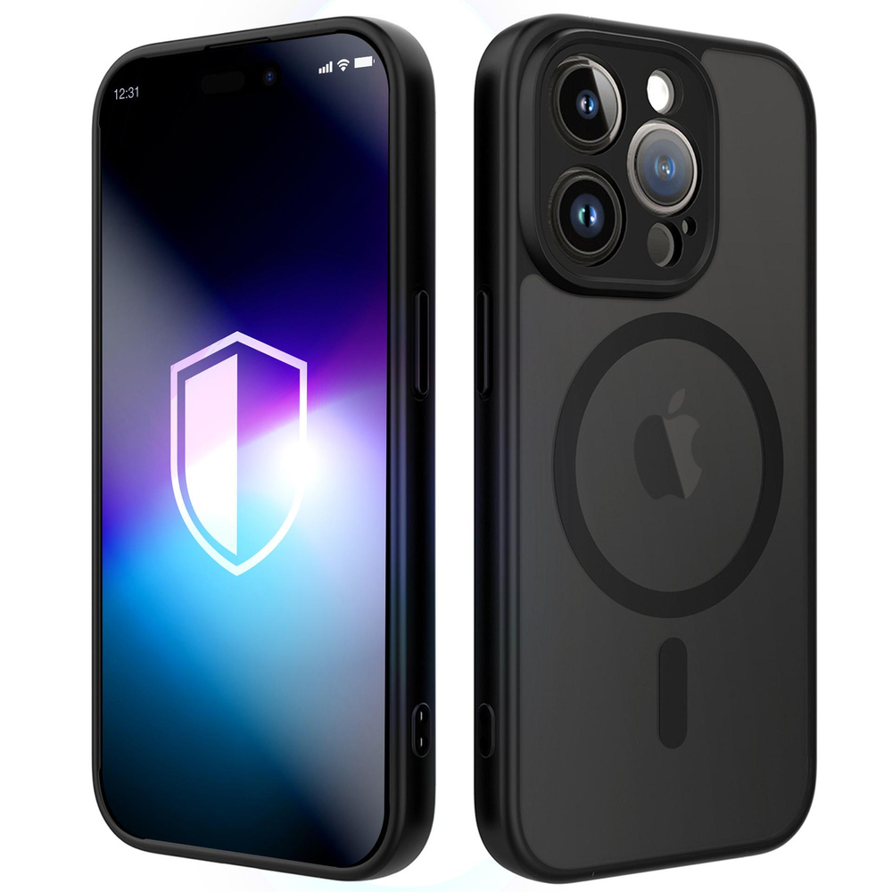 3mk Misty MagCase skirtas iPhone 14 Pro - juodas