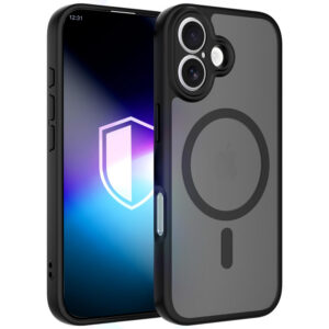 3mk Misty MagCase skirtas iPhone 17 - Juodas