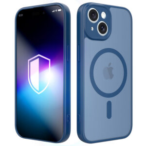 3mk Misty MagCase skirtas iPhone 15 - mėlynas