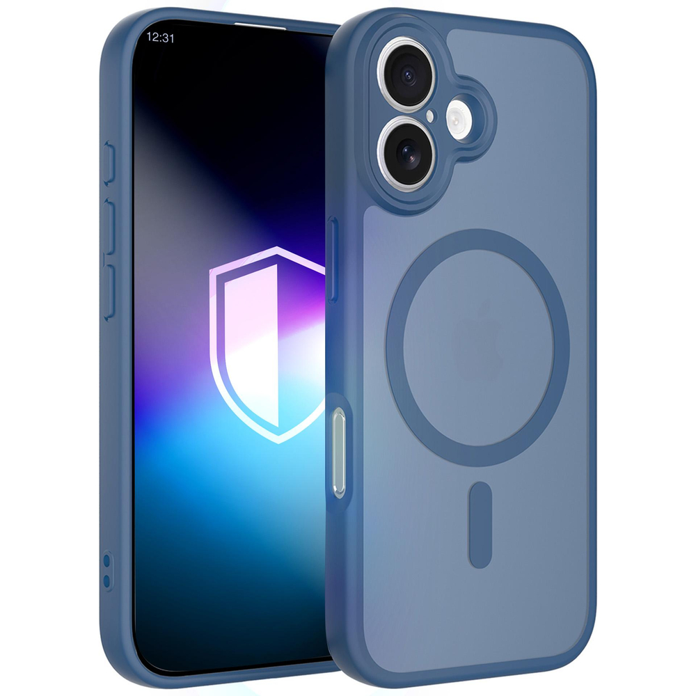 3mk Misty MagCase skirtas iPhone 17 - mėlynas