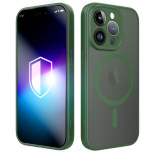 3mk Misty MagCase skirtas iPhone 15 Pro Max - žalias