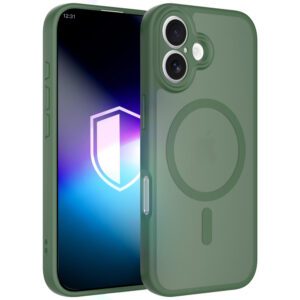 3mk Misty MagCase skirtas iPhone 17 - žalias