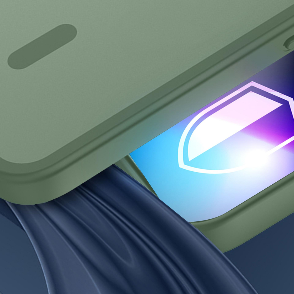 3mk Misty MagCase, skirtas Samsung Galaxy S25 – žalias