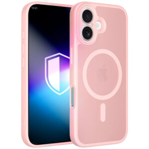 3mk Misty MagCase skirtas iPhone 16 - rožinis