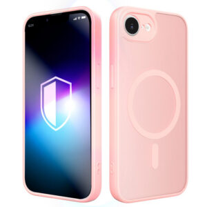 3mk Misty MagCase skirtas iPhone 16E / 17E - rožinis