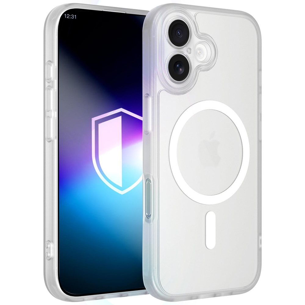 3mk Misty MagCase skirtas iPhone 17 - Baltas
