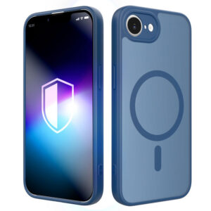3mk Misty MagCase skirtas iPhone 16E / 17E – mėlynas