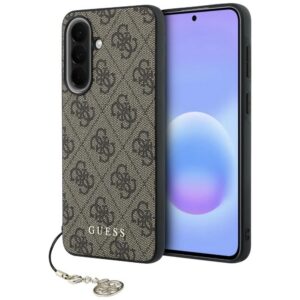 Guess 4G Charm dėklas Samsung Galaxy A57 5G - rudas