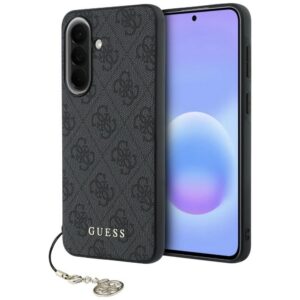 Guess 4G Charm dėklas Samsung Galaxy A57 5G - juodas