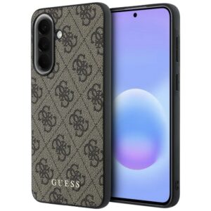 Guess 4G Classic dėklas Samsung Galaxy A57 5G - rudas