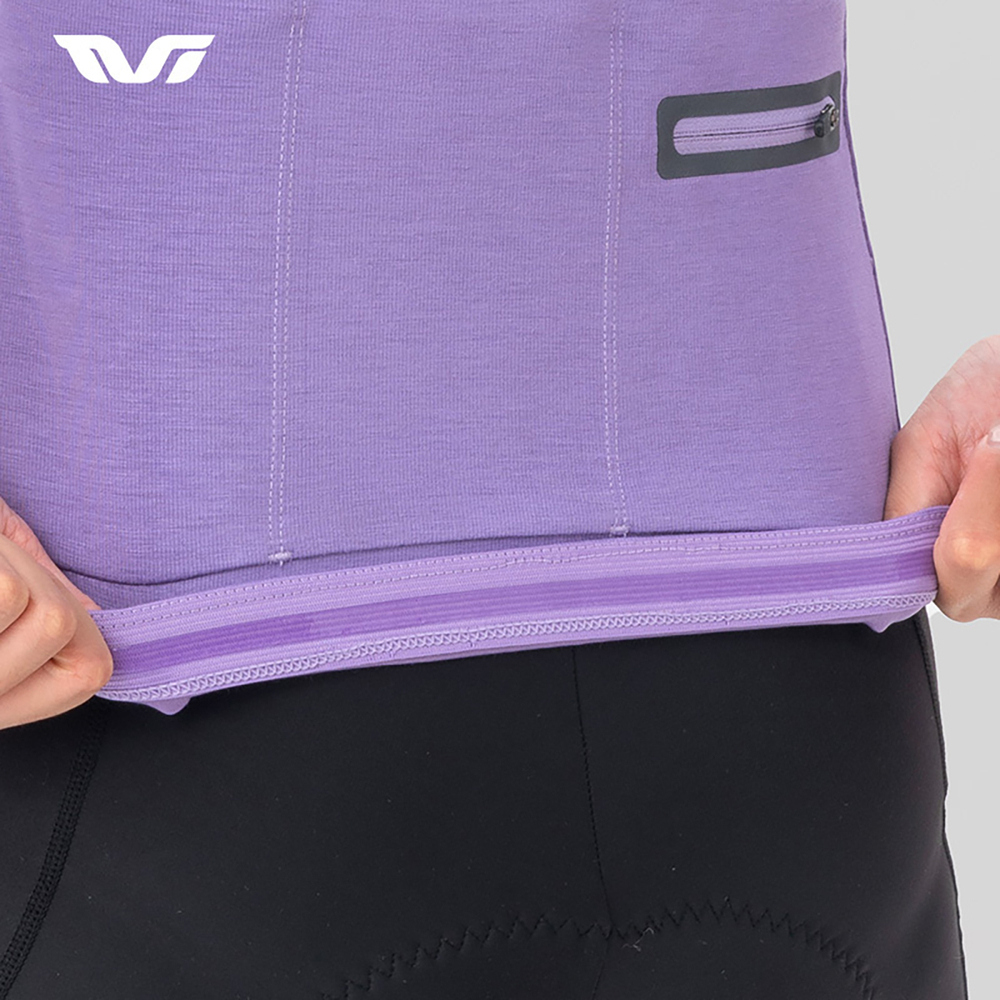 Rockbros YPW065 TVI Moterų Ilgų Rankų Dviratininko Marškinėliai Rudenį/Žiemą L - Violetinė