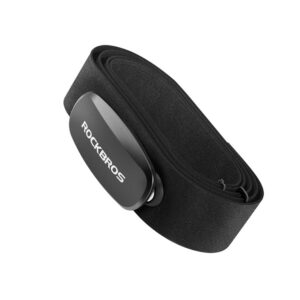 Rockbros HRM812 Bluetooth ANT+ IP67 Širdies ritmo matuoklis diržas - Juodas
