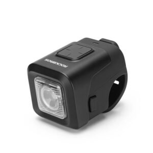 Rockbros SKL01 Priekinė dviračio lempa 450 lm su 120 dB USB-C dviračio varpu - juoda