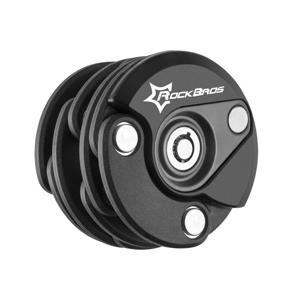 Rockbros WL798 sulankstytas U formos dviracio spyna - juoda