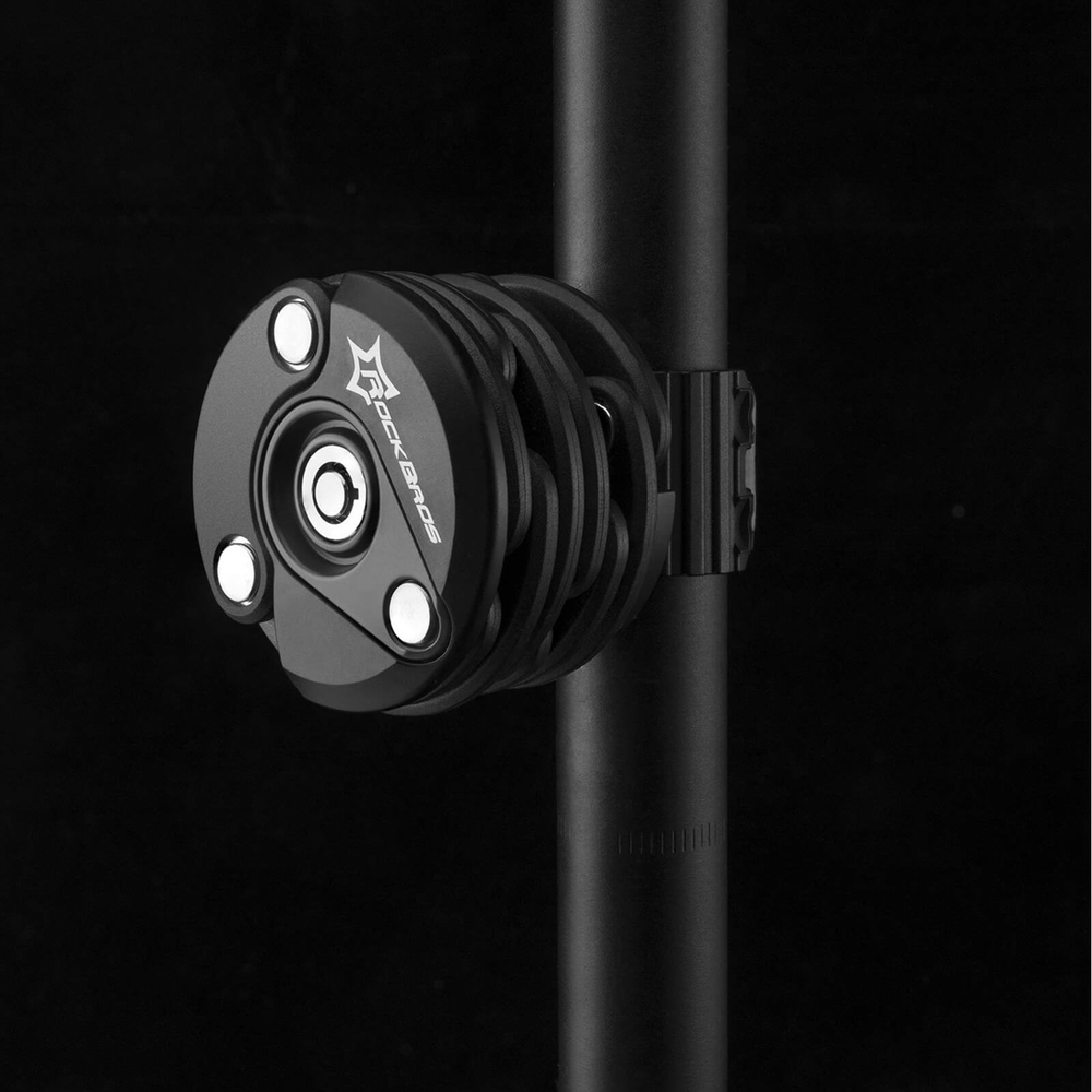 Rockbros WL798 sulankstytas U formos dviracio spyna - juoda