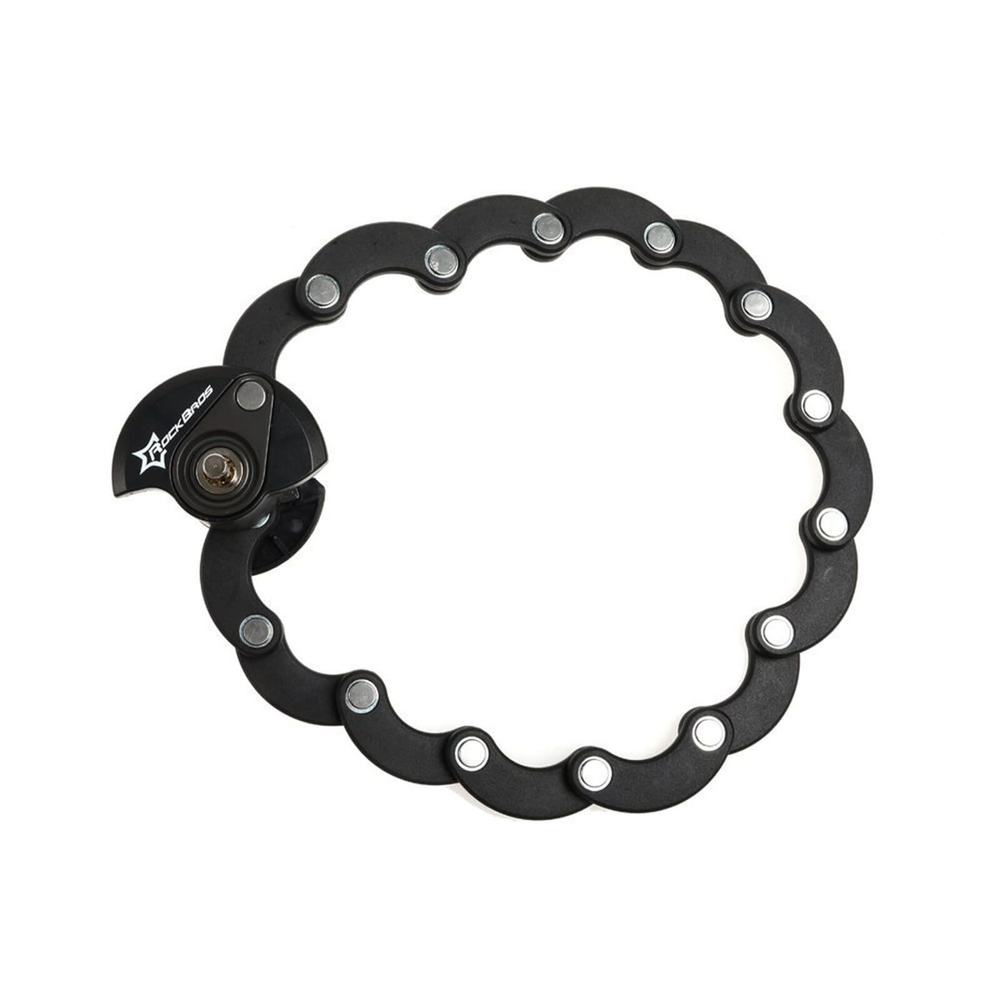 Rockbros WL798 sulankstytas U formos dviracio spyna - juoda