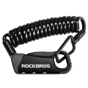 Rockbros RBK6N kombinuota dviračio spyna - Juoda