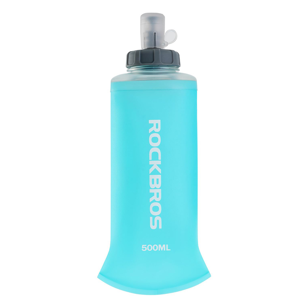 Rockbros 35210027001 minkšta bėgimo vandeni kolba 500 ml - šviesiai mėlyna