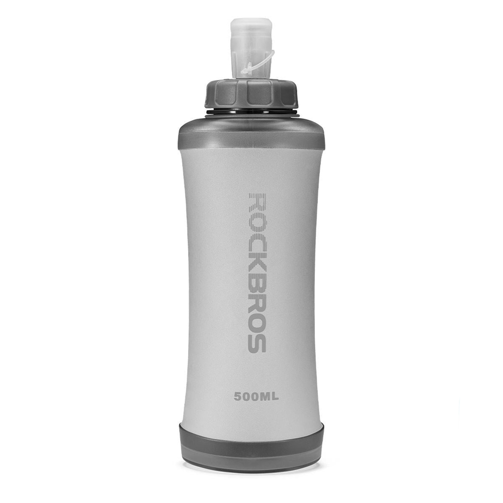 Rockbros 350017001 minkšta bėgimo vandeni kolba 500 ml - balta