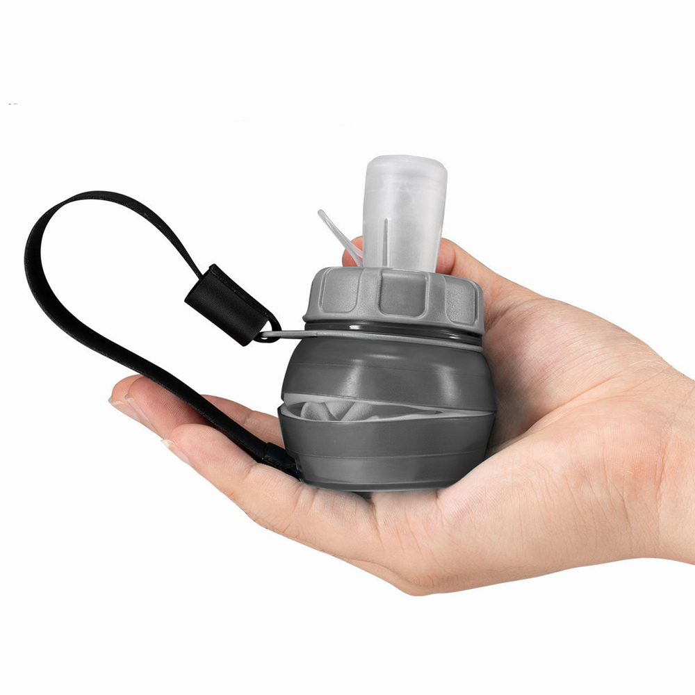Rockbros 350017001 minkšta bėgimo vandeni kolba 500 ml - balta
