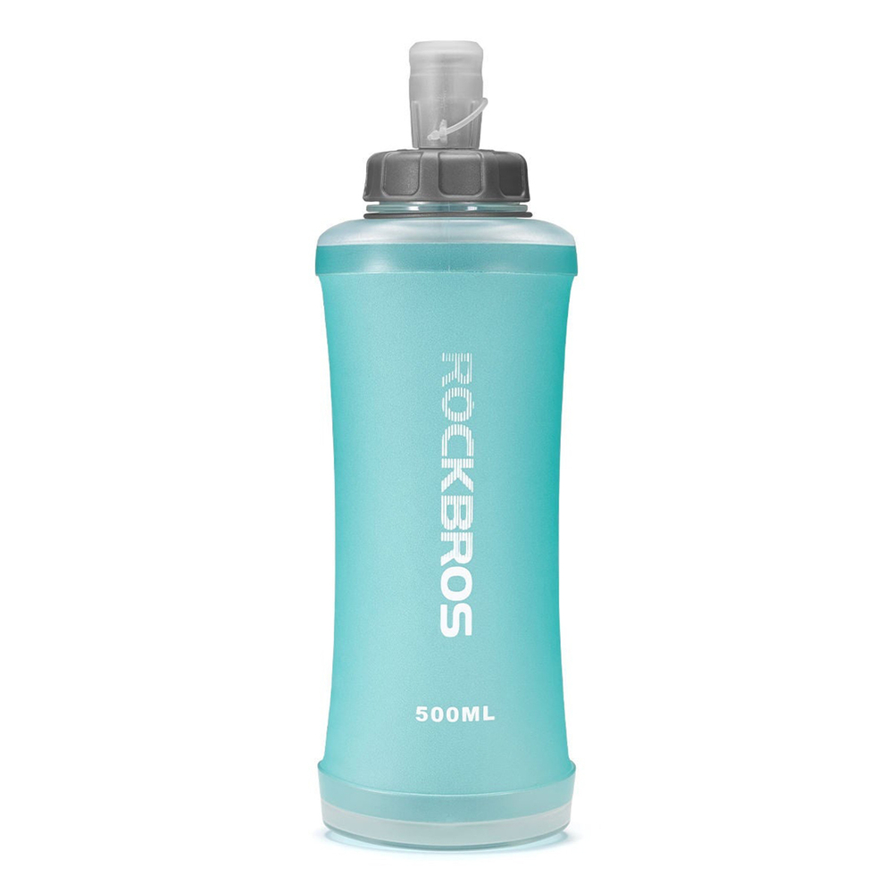 Rockbros 350017002 minkšta bėgimo vandeni kolba 500 ml - šviesiai mėlyna