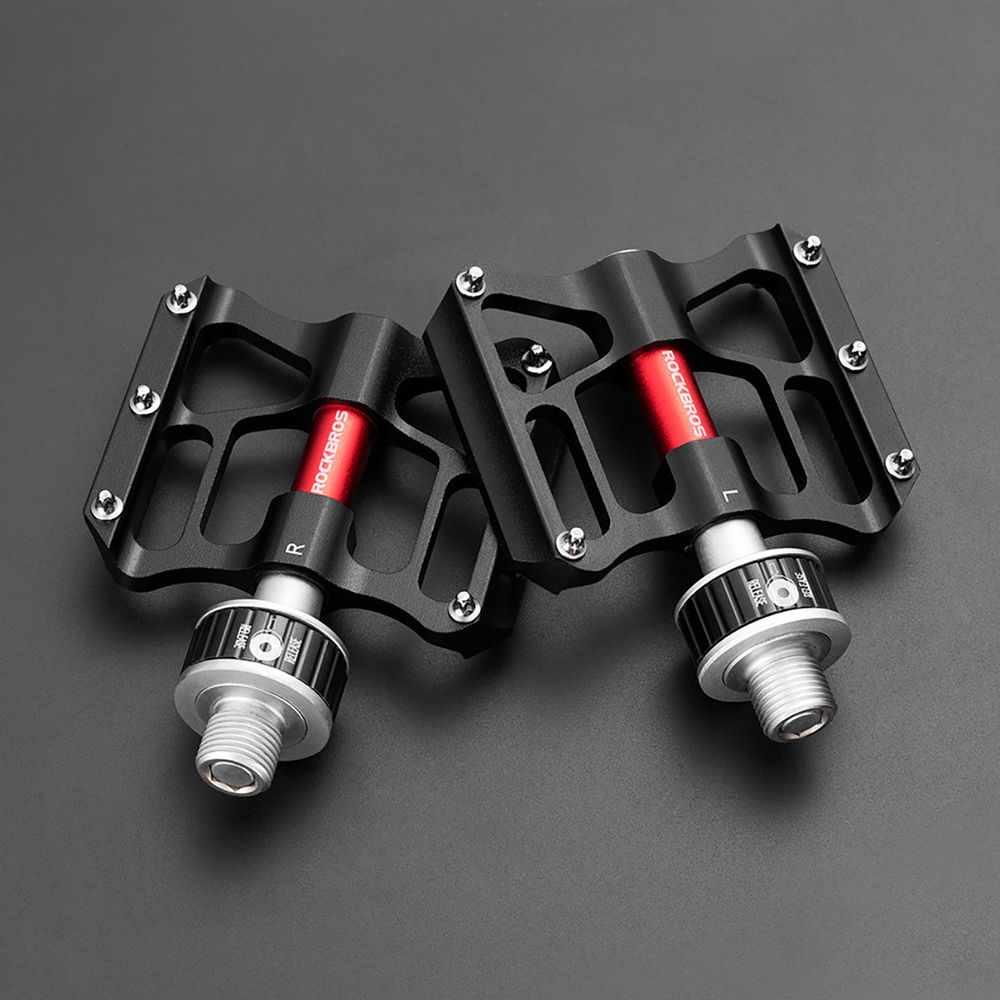 Rockbros K3462F-BK Atskirtieji Greito Uždarymo Dviračio Pedalai - Juodi