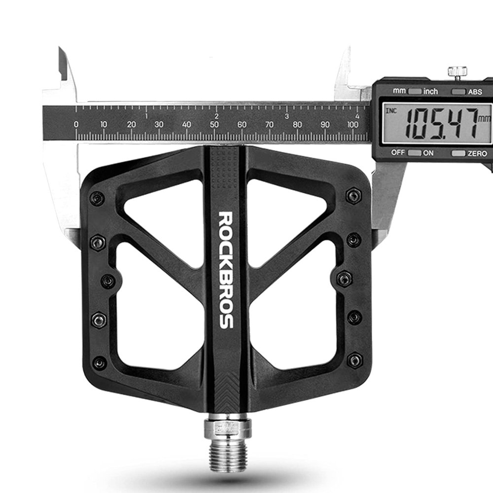 Rockbros M906 nailoniniai dviračio pedalai - Juodi