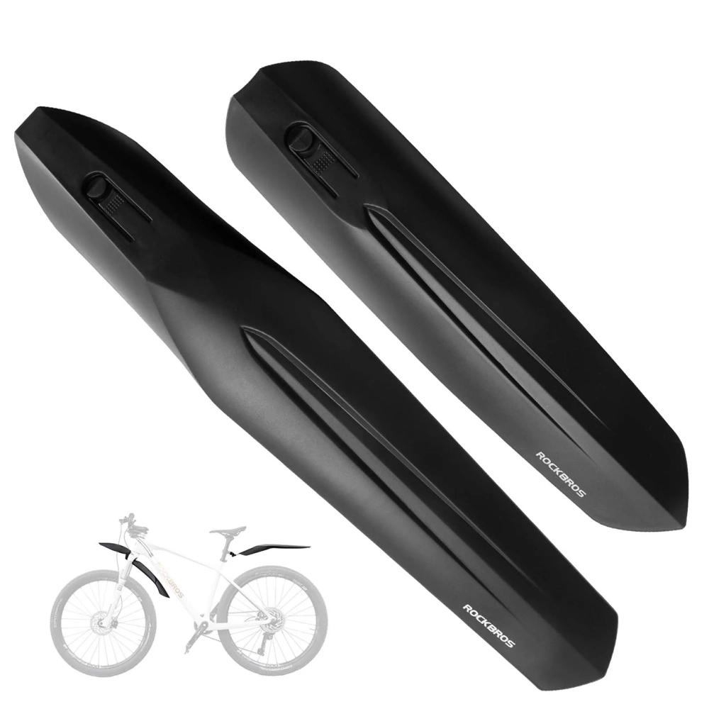 Rockbros FK-880 priekinės ir galinės dviračio blendžiai 24" dviračiams - juoda