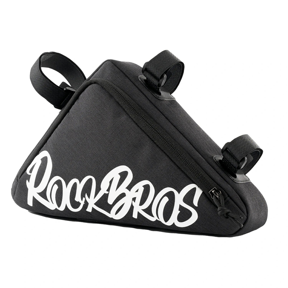 Rockbros G002 Flash Journey trikampio rėmo dviračio krepšys 1.4L - Juodas