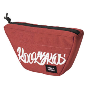 Rockbros G011 Flash Journey trapecinis vairo dviračio krepšys 0,7 l – raudonas