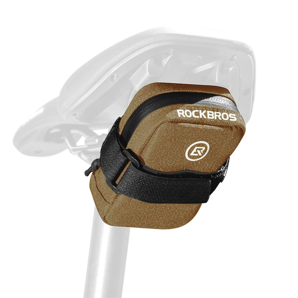 Rockbros F006 dviračio balto krepšys 0,35 l - rudas