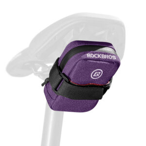 Rockbros F006 dviračio balto krepšys 0,35 l - violetinis