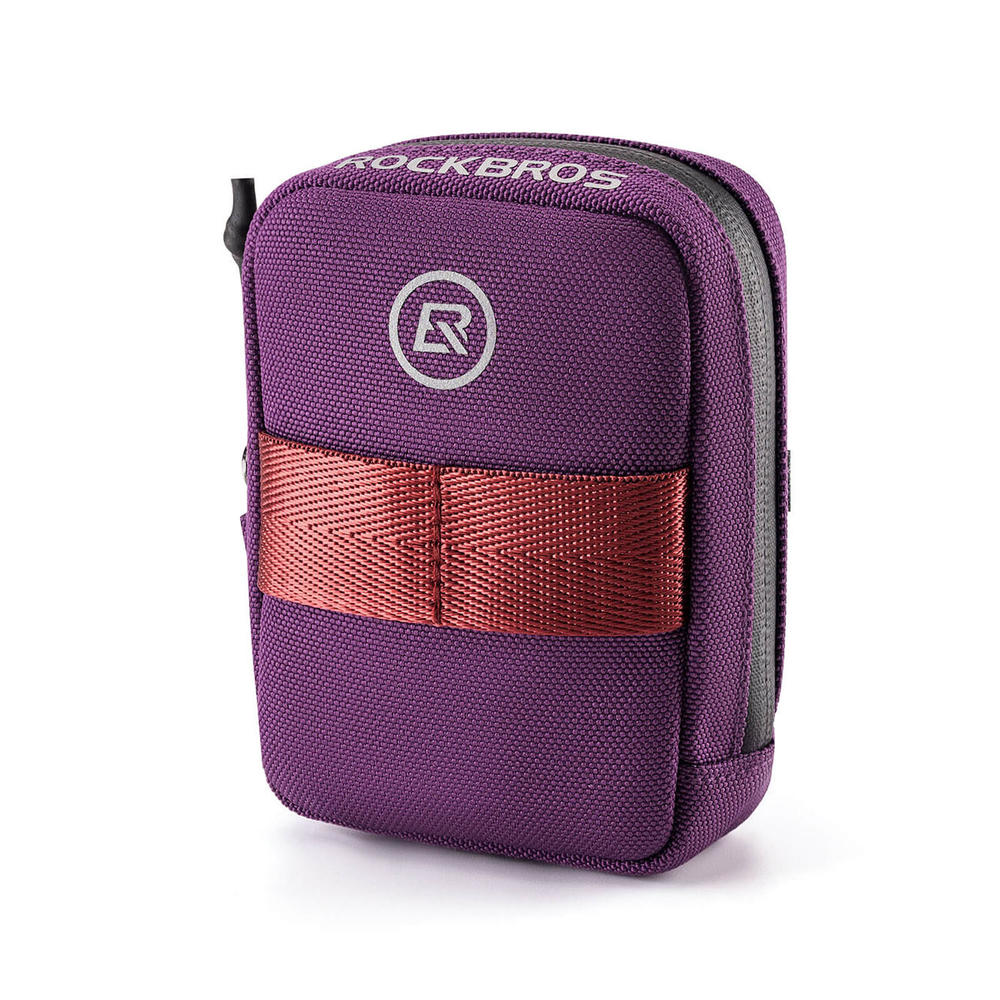 Rockbros F006 dviračio balto krepšys 0,35 l - violetinis