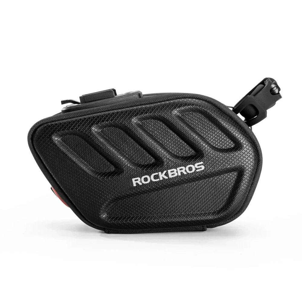 Rockbros C61 Dviračio balno krepšys su išmaniąja galine šviesa 0.45L - Juodas
